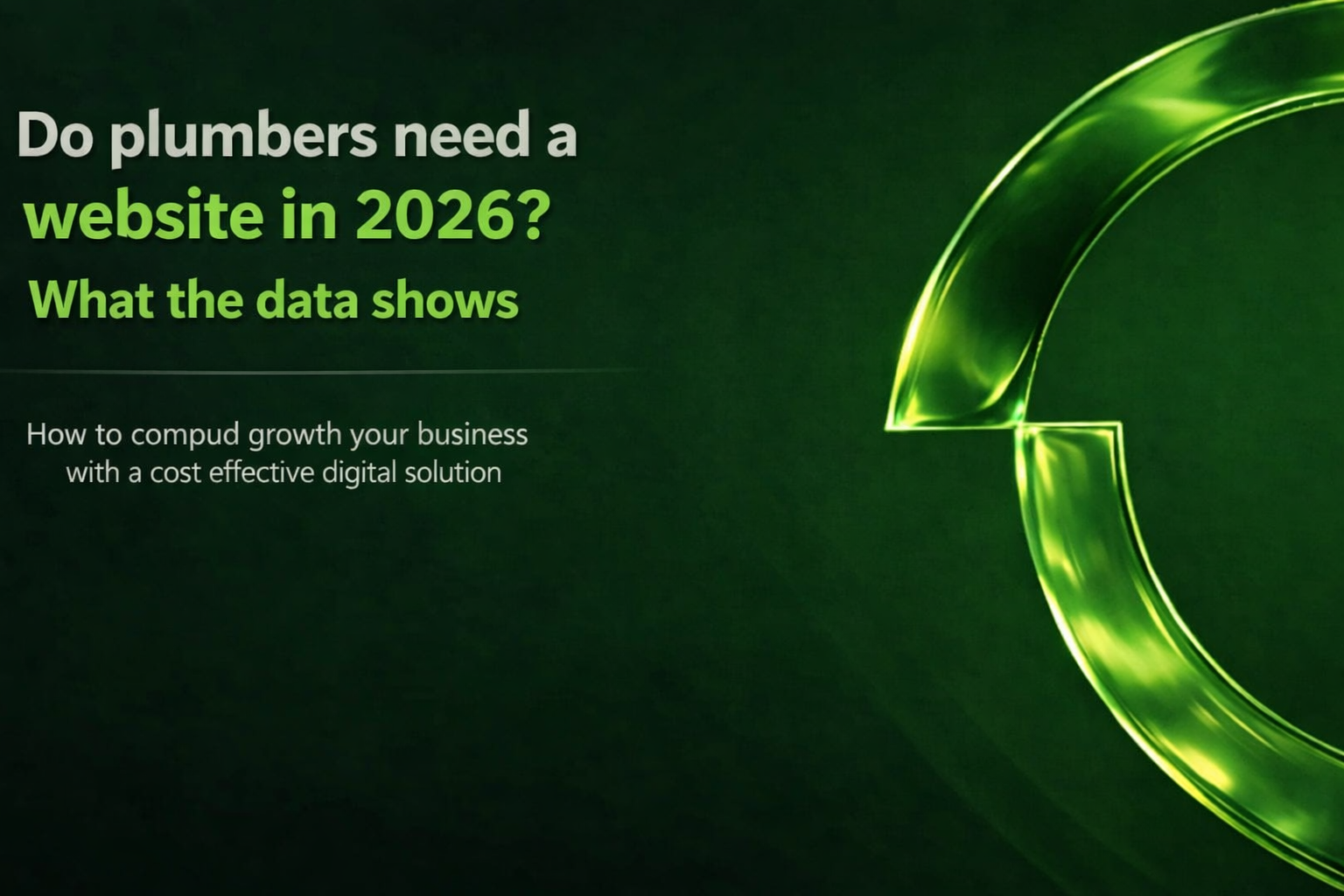 Do plumbers need a website in 2026? What the data actually shows for Australian tradies